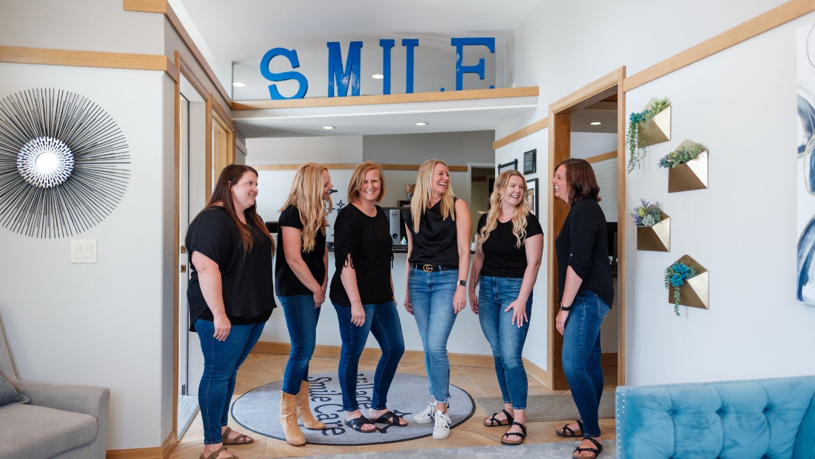 Welcome To Dr. Angie at Village Smile Care Village Smile Care Dental Office Photo